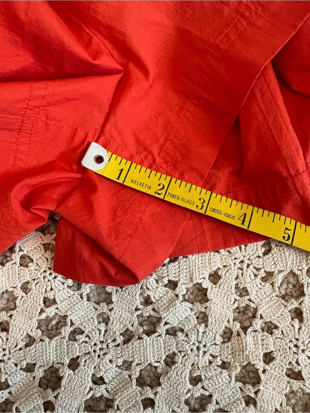 Ulla Johnson Marianna Pleated Shorts Orange Size 4